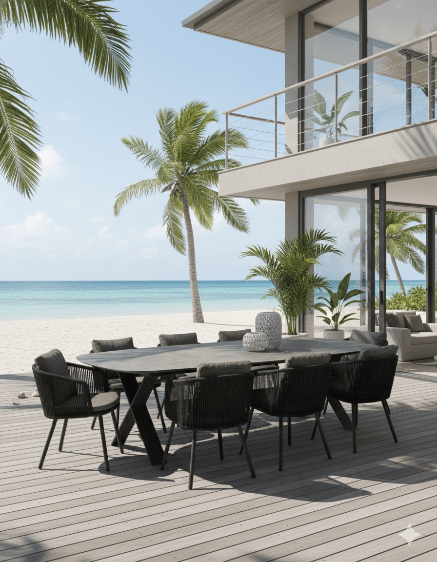 Alternative view of Comedor Harbour